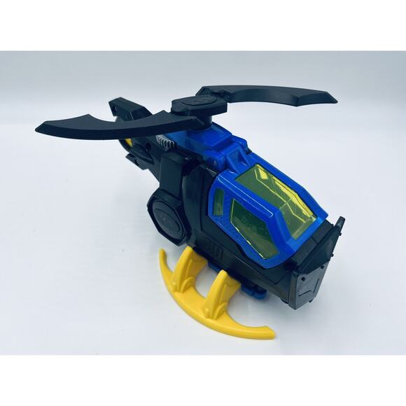 Fisher Price Imaginext DC Super Friends Batman Helicopter Bat-copter & Figure - Picture 5 of 9